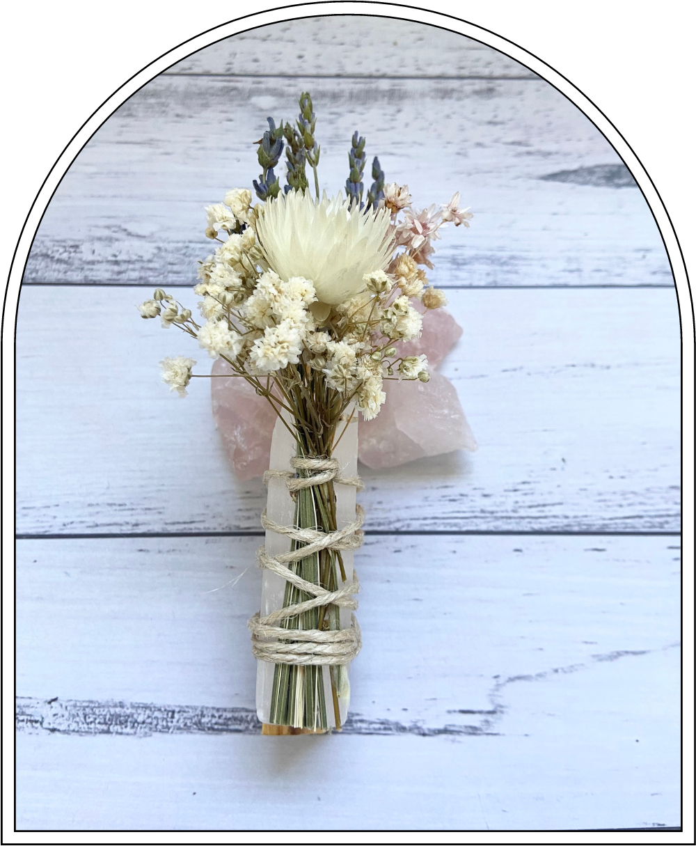 Palo Santo with Selenite Cleansing Kit