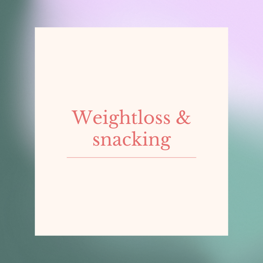 Weight Loss and Healthy Snacking: