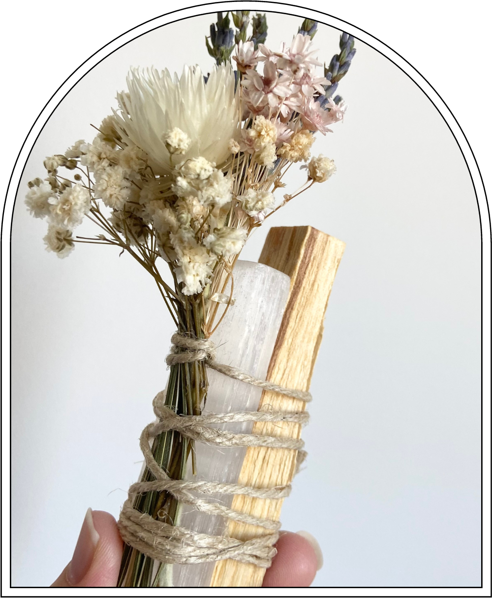Palo Santo with Selenite Cleansing Kit